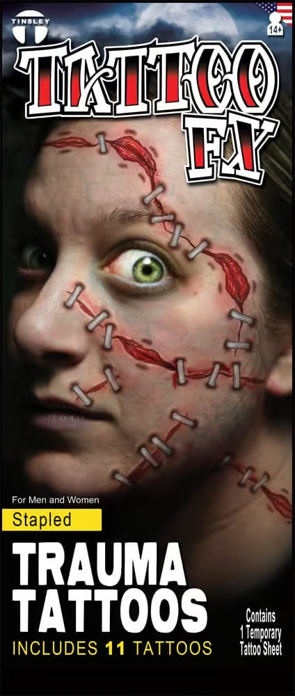 Tinsley Transfers Stapled – Trauma FX Tattoos
