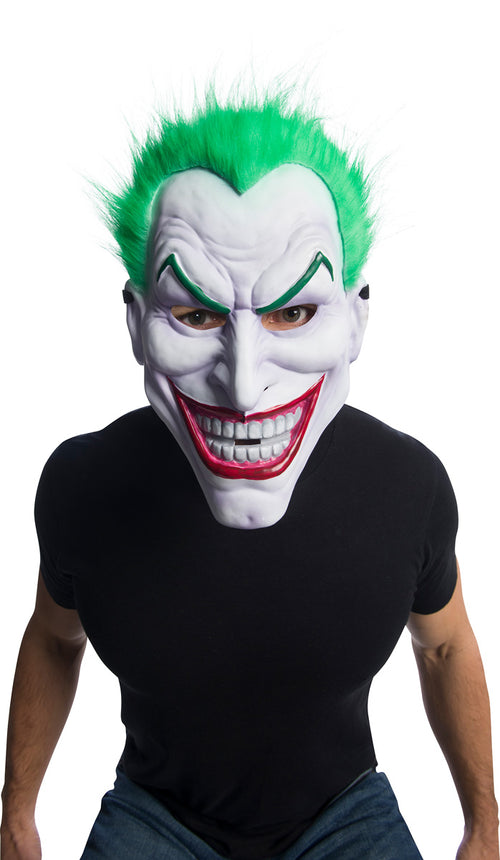 Buy Adult Joker Clown Mask with Hair for only $19.99 by Rubies