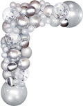 Buy Air Filled Silver Balloons Garland Arch Kit 70 Pcs for only $14.99 by Anagram