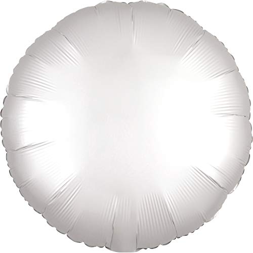 Buy Anagram 18" Circle Luxe White Satin Foil Balloon for only $4.74 byAnagram