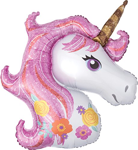 Buy Anagram 33" Magical Unicorn Super Shape Balloon, Multicolor for only $9.99 by[product_brand]