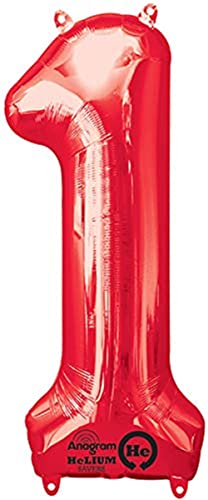 Buy Anagram 34" Balloons Foil Balloon Number 1  for only $2.84 byAnagram