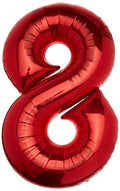 Buy Anagram 34" Number 8 Red Foil Balloon for only $2.84 byAnagram