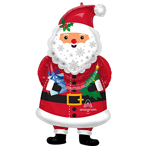 Buy Anagram 34" Snowy Santa Foil  Balloon for only $7.59 byAnagram