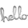 Buy Anagram 39" Phrase Hello Party Silver Balloon  for only $6.64 byAnagram