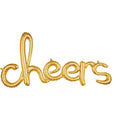 Buy Anagram 40" International Phrase Cheers Party Balloon Gold for only $7.59 byAnagram