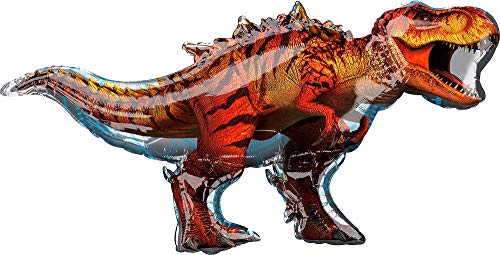 Buy Anagram 45" Jurassic World T-Rex Foil Balloon, Multicolor for only $9.99 by Anagram