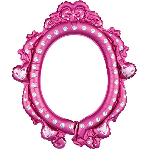 Buy Anagram  Disney Princess Frame (Air-Fill Only) Foil Mylar Party Balloon, 25", Multicolor, Pack of 1 for only $7.58 byAnagram