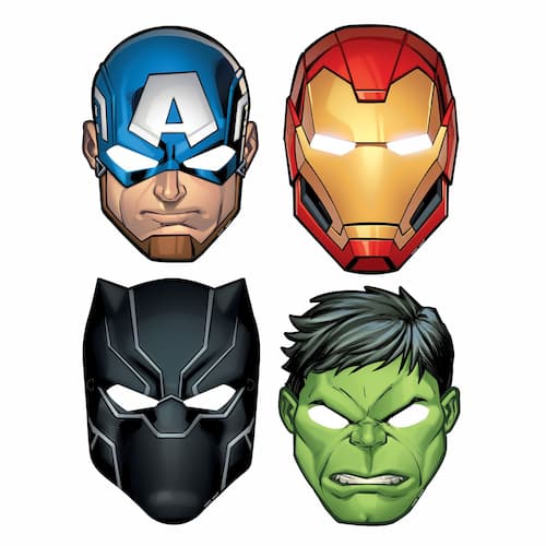 Buy  Avengers 'Powers Unite' Paper Masks (8 count) for only $6.21 byAmscan