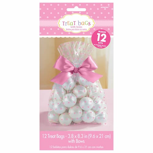 Buy Baby Shower Cello Treat Bags - Pink for only $14.99 by Amscan