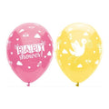 Buy Baby Shower Stock Around 12 inch Printed Latex Balloons 6ct for only $3.79 byPartyMate