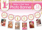 Buy Baby’s First Year Photo Banner – Girl for only $4.49 byRubies