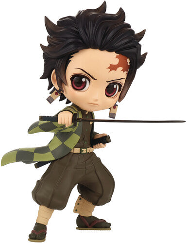Buy Banpresto - Demon Slayer Q Posket Tanjiro Kamado III Version B Statue for only $14.99 byBanpresto