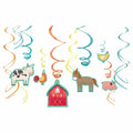 Buy Barnyard Birthday Value Pack Foil Swirl Decorations for only $7.16 byAmscan