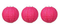 Buy Beistle 3 Piece 8" Lace Paper Lanterns, Cerise for only $10.19 byBeistle