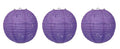 Buy Beistle 3 Piece 8" Lace Paper Lanterns, Purple for only $10.19 byBeistle