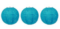 Buy Beistle 3 Piece 8" Lace Paper Lanterns, Turquoise for only $10.19 byBeistle