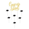 Buy Beistle Congrats Grad Cake Topper - 1 Pc for only $6.99 by Beistle