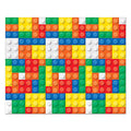 Buy Beistle Printed Plastic Colorful Building Blocks Photo Backdrop Background Brick Theme , 4' x 30', Multicolor for only $21.24 byBeistle