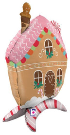 Buy Betallic StandUps Gingerbread House 30 inch Air-Filled Foil Shape packed w/straw 1ct for only $14.99 by Betallic