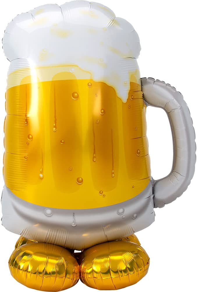 Buy Big Beer Mug 49" AirLoonz Air-Filled Foil Balloon for only $15.99 byAnagram