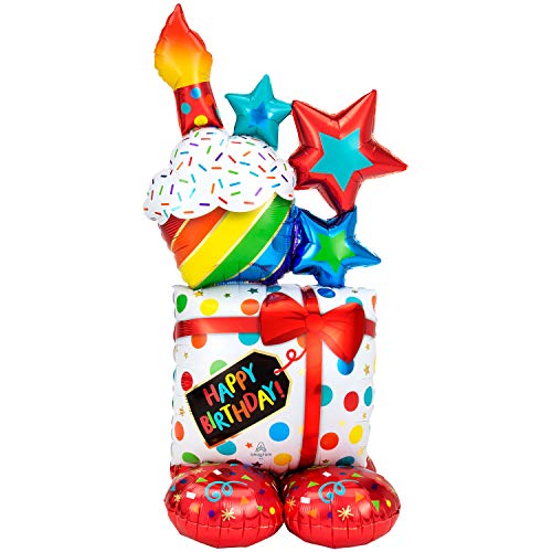 Buy Birthday Icons AirLoonz 55" standup Foil Balloon for only $15.99 byAnagram