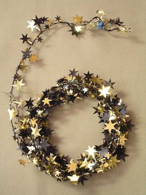 Buy Black & Gold Star 12' Wire Garland for only $3.99 by[product_brand]