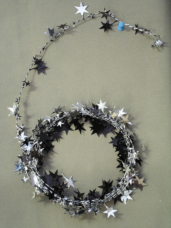 Buy Black &Silver Star 12' Wire Garland for only $3.99 by[product_brand]
