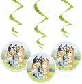 Buy Bluey Hanging Swirl Decorations for only $3.59 by Unique