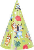 Buy Bluey Party Hats  8ct for only $3.99 by Unique