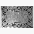 Buy Bobbin French 9.75"x14.5" Rectangular Silver Foil Placemats (6 count) for only $14.99 by Royal Lace