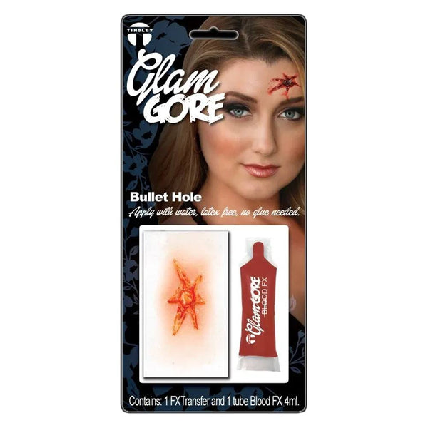 Buy Bullet Hole – Glam Gore 3D Transfer Kit for only $14.50 by Tinsley Transfers