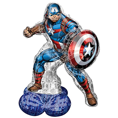 Buy Captain America 58" Airloonz Air-filled Foil Balloon for only $19.99 by Anagram