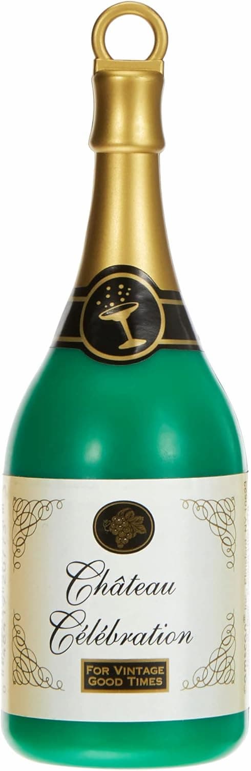 Buy Champagne Bottle Foil Balloon Weight for only $1.99 by Amscan