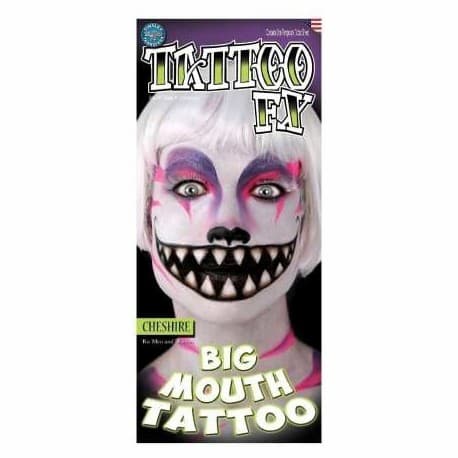 Buy Cheshire – Big Mouth Temporary Tattoos for only $3.79 byTinsley Transfers