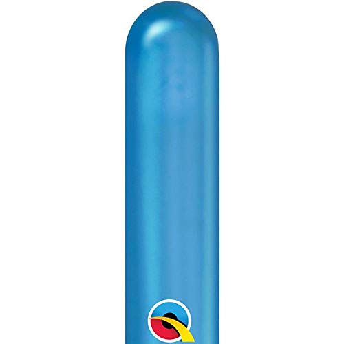 Buy Chrome Blue Metallic 260Q Twisty  Latex Balloons 100ct for only $24.99 byQualatex Balloons