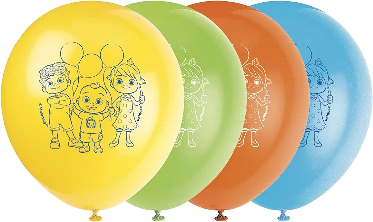 Buy Cocomelon 12" Latex Balloons (8 count) for only $6.59 by Unique