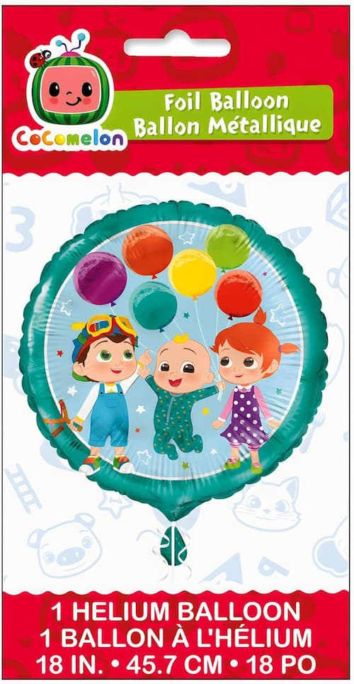Buy Cocomelon 18" Round Foil Balloon ( 1 count) for only $2.99 by Unique