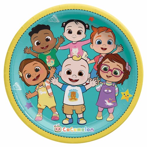 Buy Cocomelon 9" Round Dinner Plates for only $5.95 by Amscan