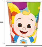 Buy Cocomelon 9oz Paper Cups  8ct for only $3.99 by Unique