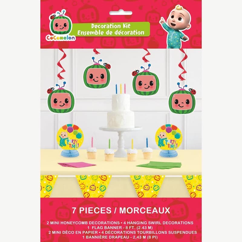 Buy Cocomelon Decorating Kit  7pc for only $13.59 by Unique