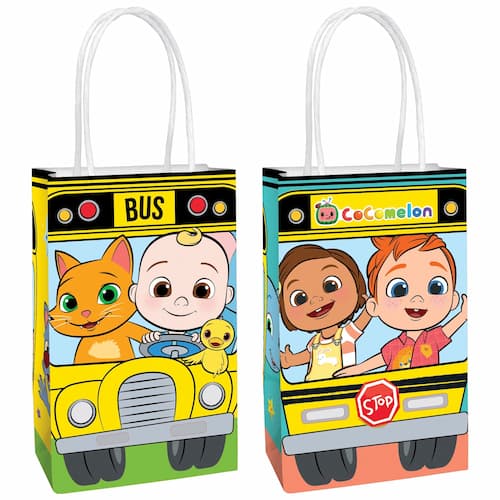 Buy Cocomelon Kraft Paper Favor Bag (8 count) for only $11.69 byAmscan
