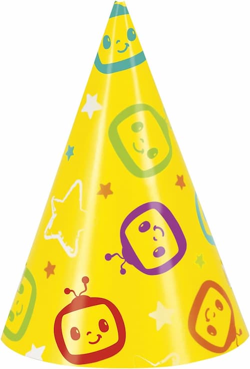 Buy Cocomelon Mini Party Hats (8 count) for only $2.99 by Unique