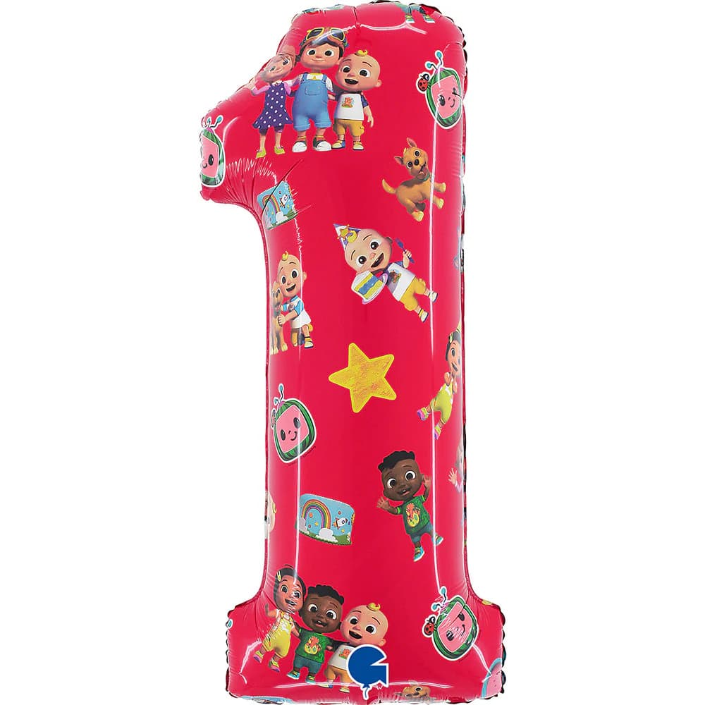 Buy CoComelon Number One 26" Foil Balloon  for only $12.99 by Anagram