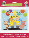 Buy Cocomelon Photo Booth Backdrop, 5ft x 4ft for only $8.27 byUnique
