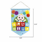 Buy Cocomelon "Play Time" Fabric Pennant Sign for only $7.99 by Unique