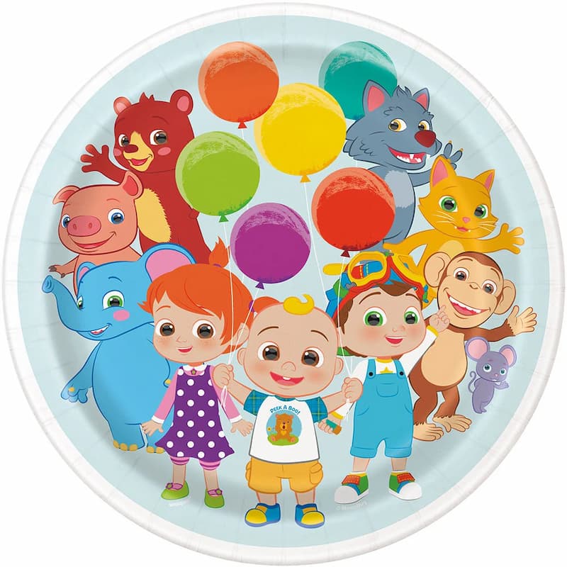 Buy Cocomelon Round 9" Dinner Plates (8 count) for only $5.99 by Unique
