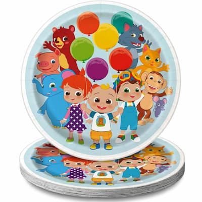 Buy Cocomelon Round 9" Dinner Plates (8 count) for only $5.99 by Unique