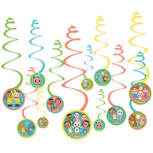 Buy CoComelon Spiral Decorations for only $8.09 byAmscan