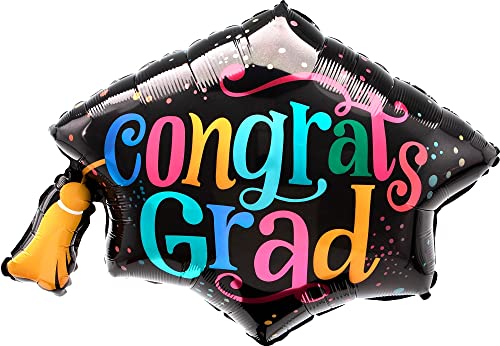 Buy Congrats Grad Cap 31" Foil Balloon for only $8.54 byAnagram